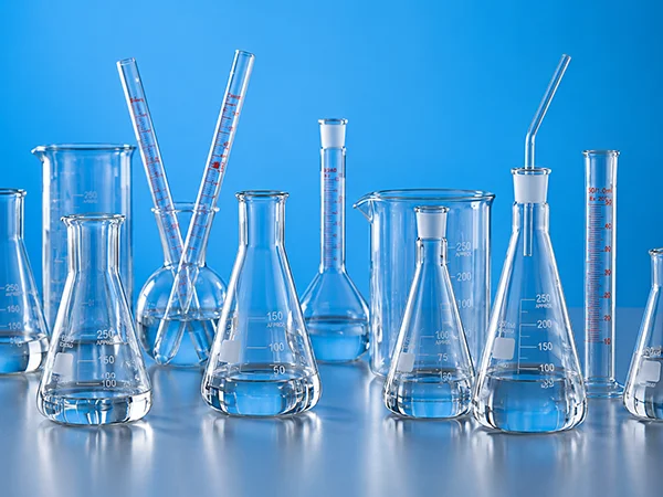 Commonly used basic laboratory glassware